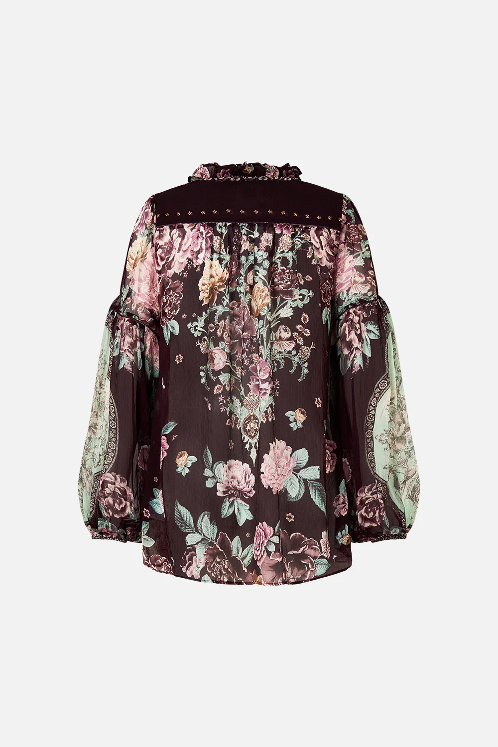 FRILL COLLARED BLOUSE IF THESE TILES COULD TALK - Image 6