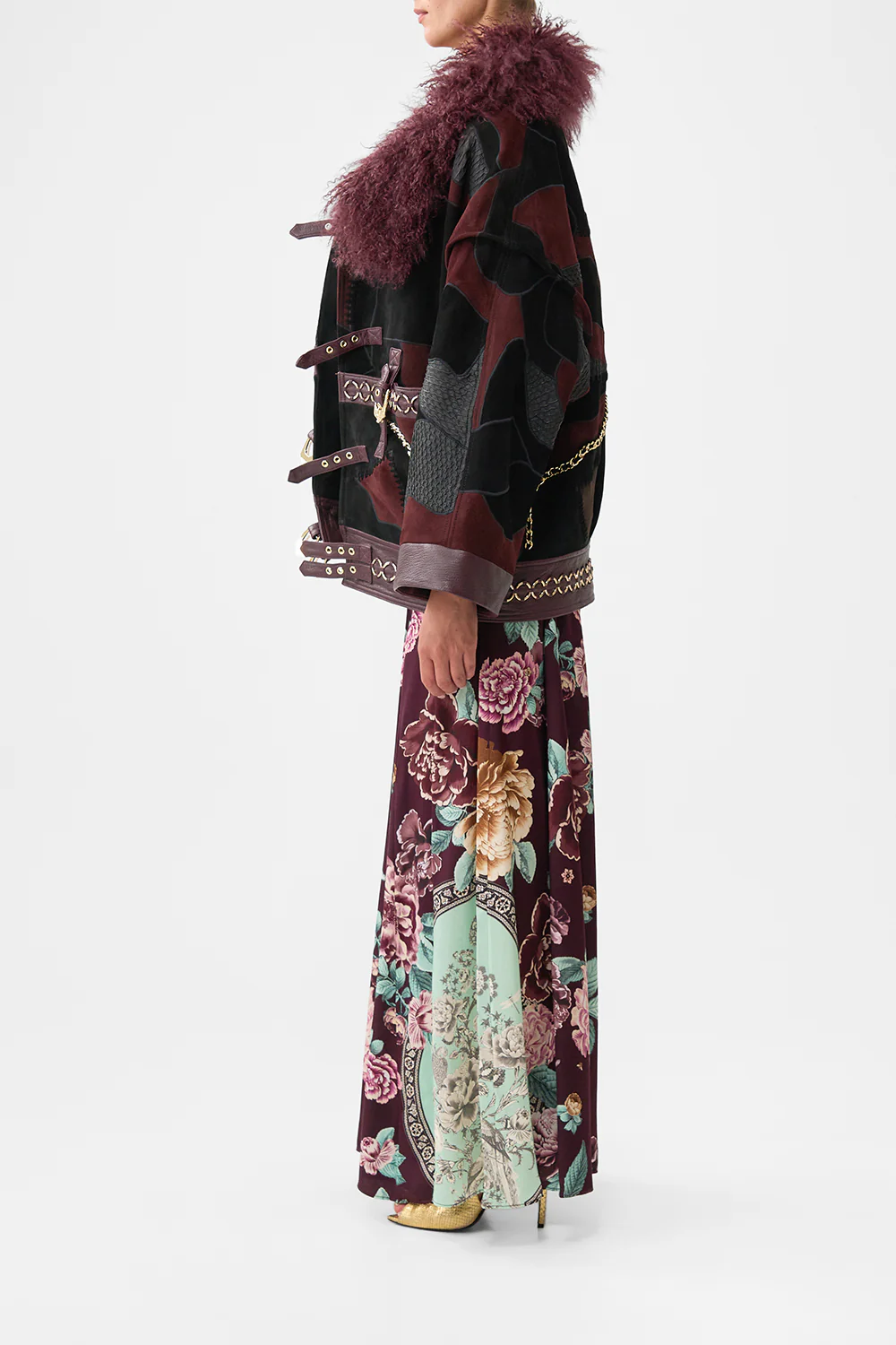 DROP SLEEVE PANELLED JACKET IF THESE TILES COULD TALK - Image 4