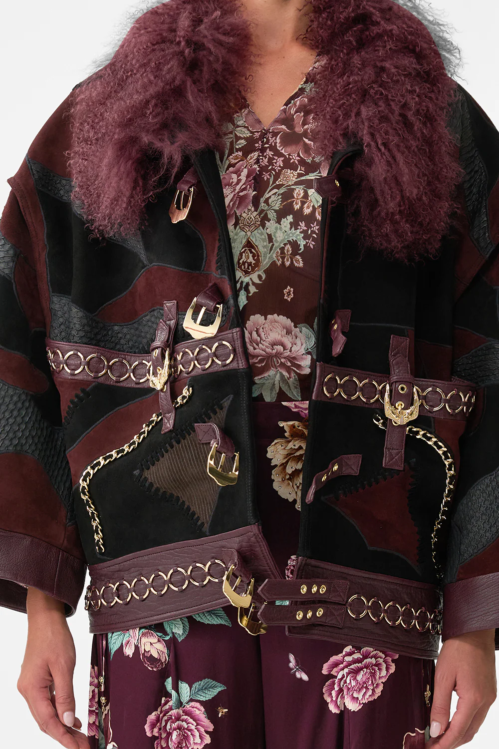 DROP SLEEVE PANELLED JACKET IF THESE TILES COULD TALK - Image 5