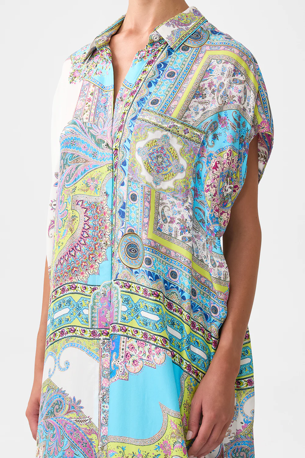 SLEEVELESS SHIRTDRESS MAGIC CARPET RIDE - Image 5