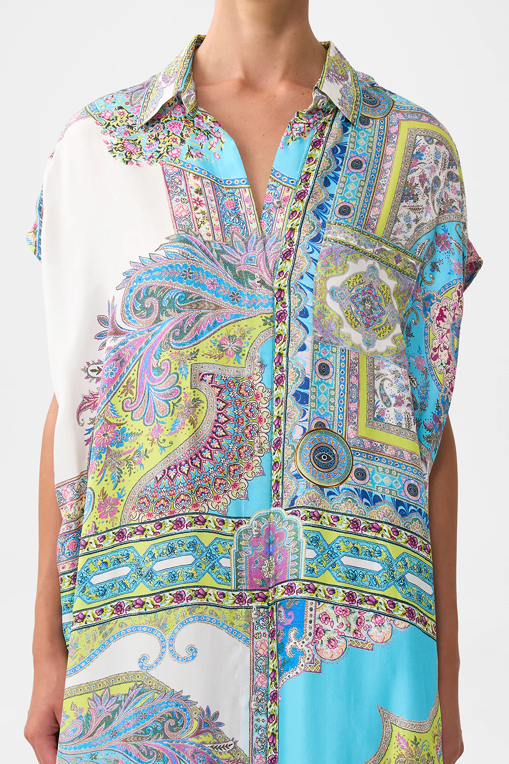 SLEEVELESS SHIRTDRESS MAGIC CARPET RIDE - Image 6