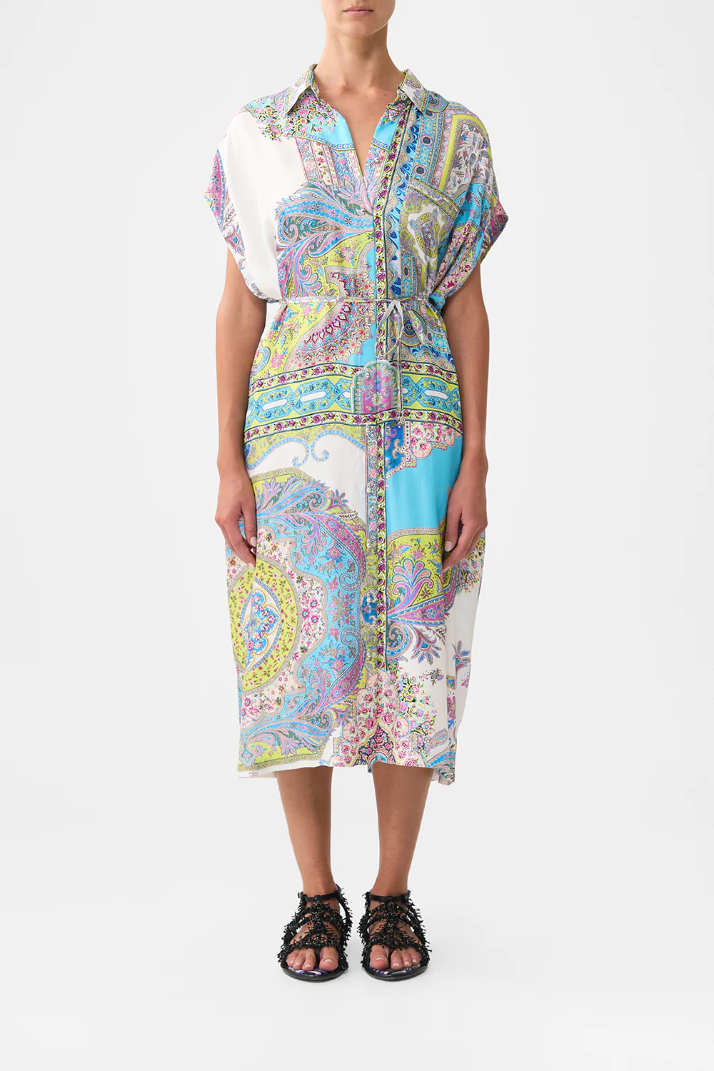 SLEEVELESS SHIRTDRESS MAGIC CARPET RIDE - Image 8