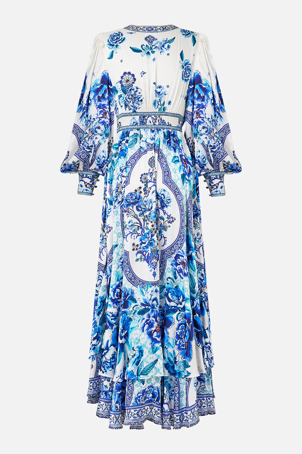 LONG BUTTON FRONT DRESS A CERAMIC GARDEN - Image 6