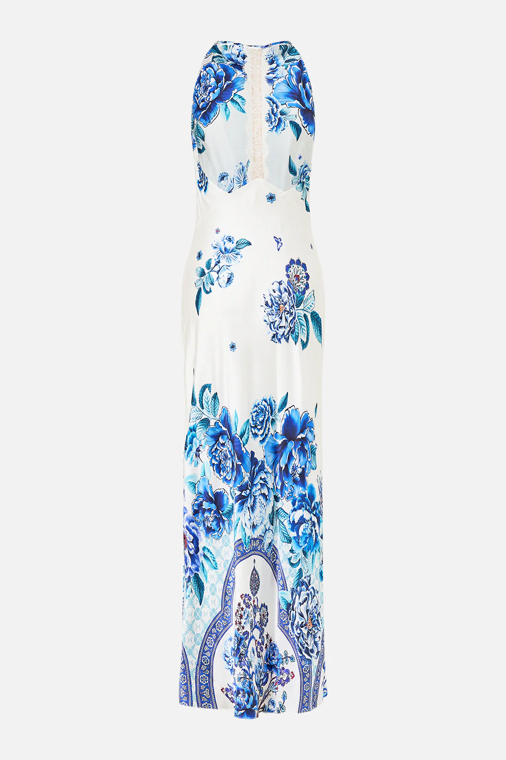 HALTER SLIP DRESS WITH LACE STRAP A CERAMIC GARDEN - Image 7