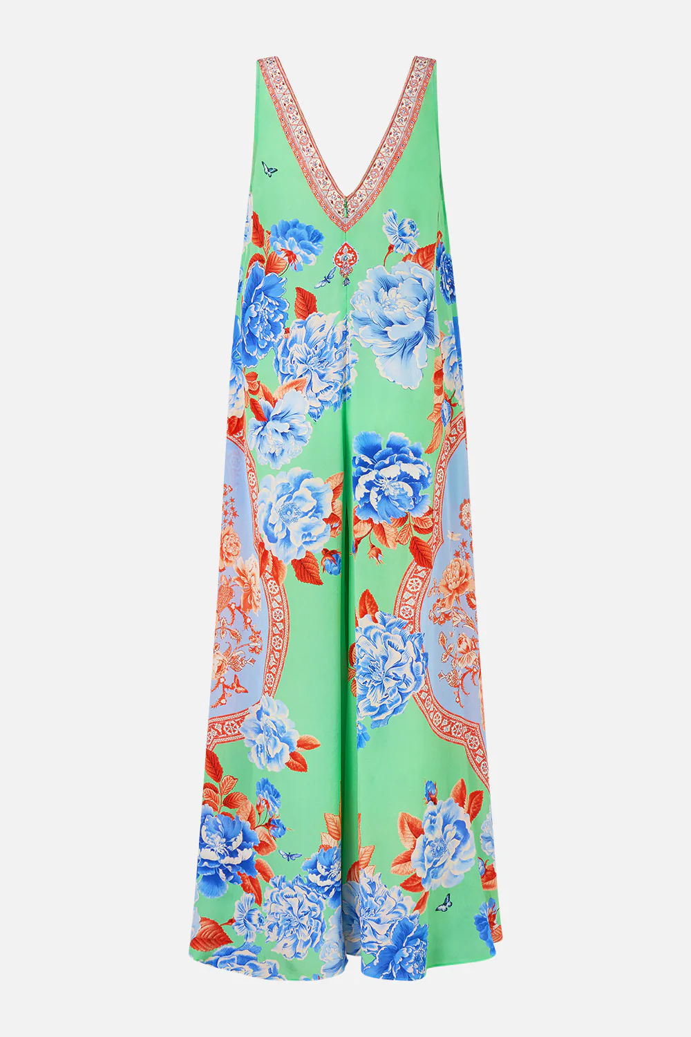 V NECK FLARED JUMPSUIT TOPKAPI POP - Image 8