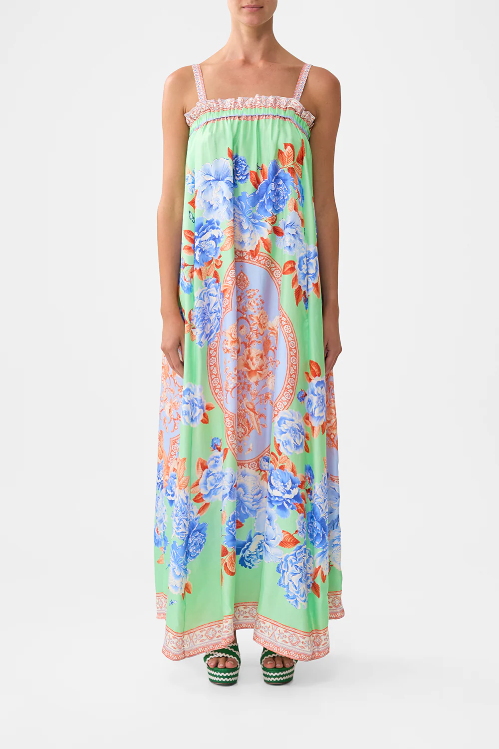 WIDE STRAP SUNDRESS TOPKAPI POP