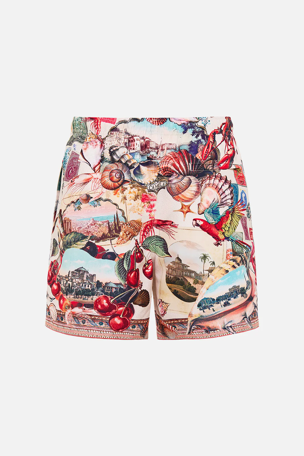 MID LENGTH BOARDSHORT WITH ELASTIC WAIST NOTES FROM THE ROAD - Image 6