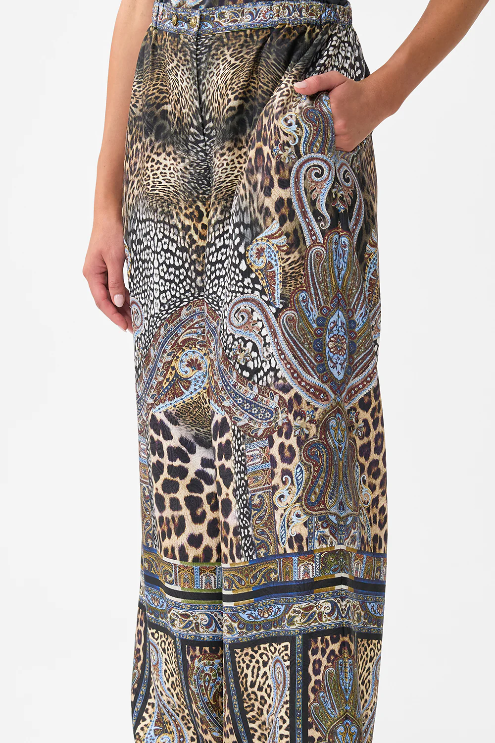 BUTTON FRONT LOUNGE PANT ISTANBUL ANIMALIA - Image 5