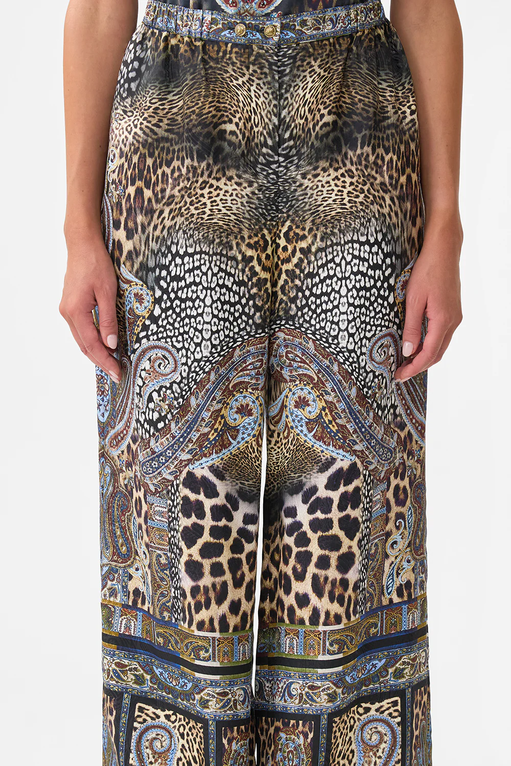 BUTTON FRONT LOUNGE PANT ISTANBUL ANIMALIA - Image 6