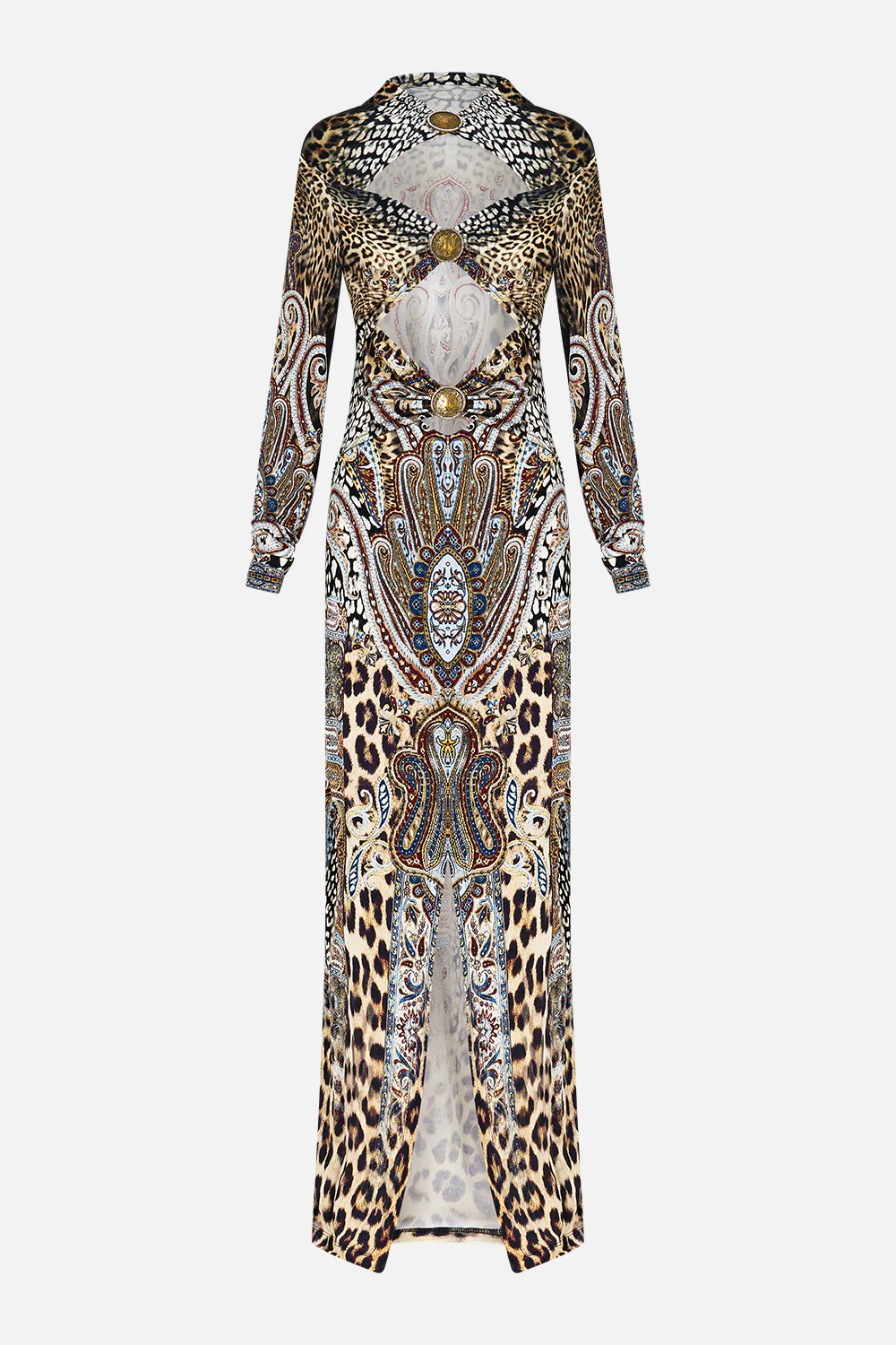 BACK DETAIL JERSEY DRESS ISTANBUL ANIMALIA - Image 7