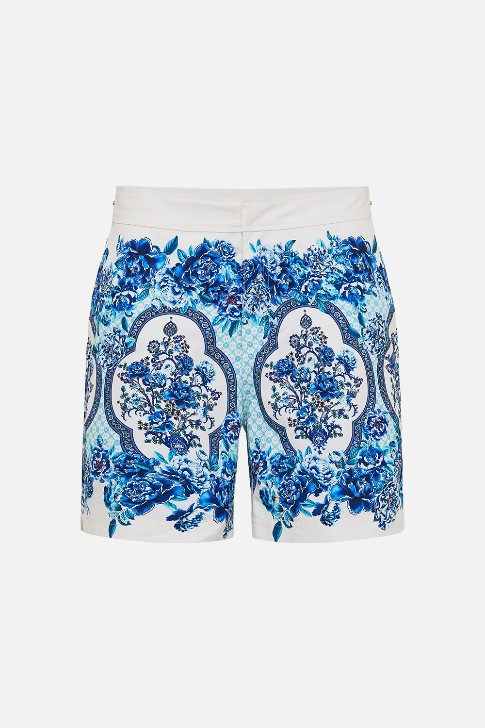 MID LENGTH BOARDSHORT WITH FIXED WAIST A CERAMIC GARDEN - Image 3
