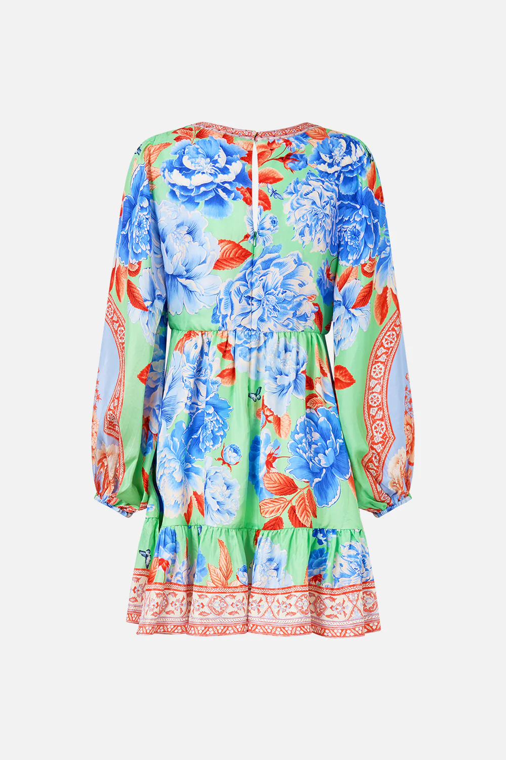 SHORT TIE FRONT BLOUSON DRESS TOPKAPI POP - Image 7