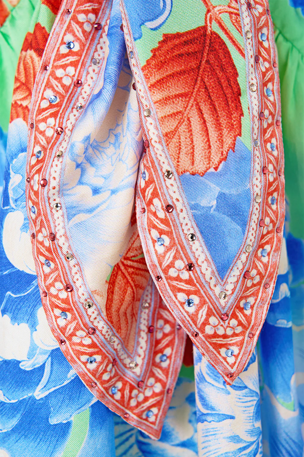 SHORT TIE FRONT BLOUSON DRESS TOPKAPI POP - Image 8