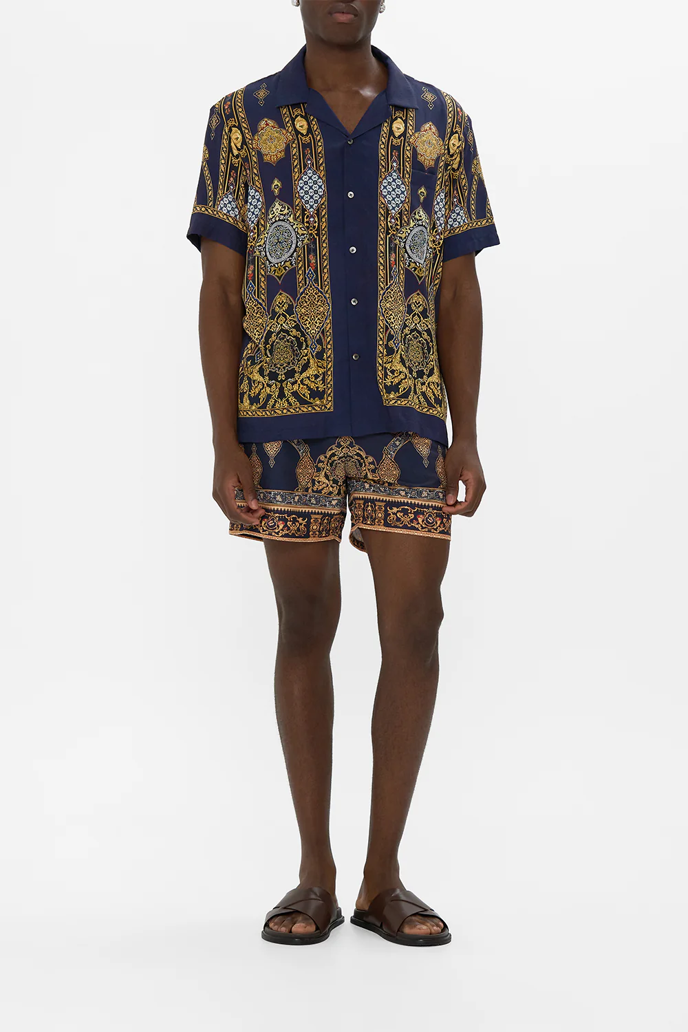 SHORT SLEEVE CAMP COLLARED SHIRT THE IMPERIAL GATE