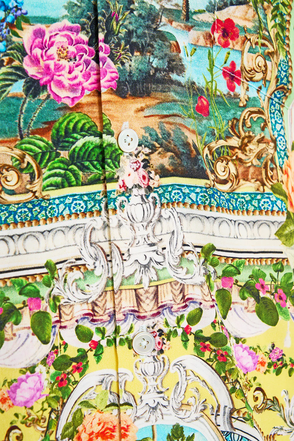 SHORT SLEEVE CAMP COLLARED SHIRT TALES OF TOPKAPI PALACE - Image 7