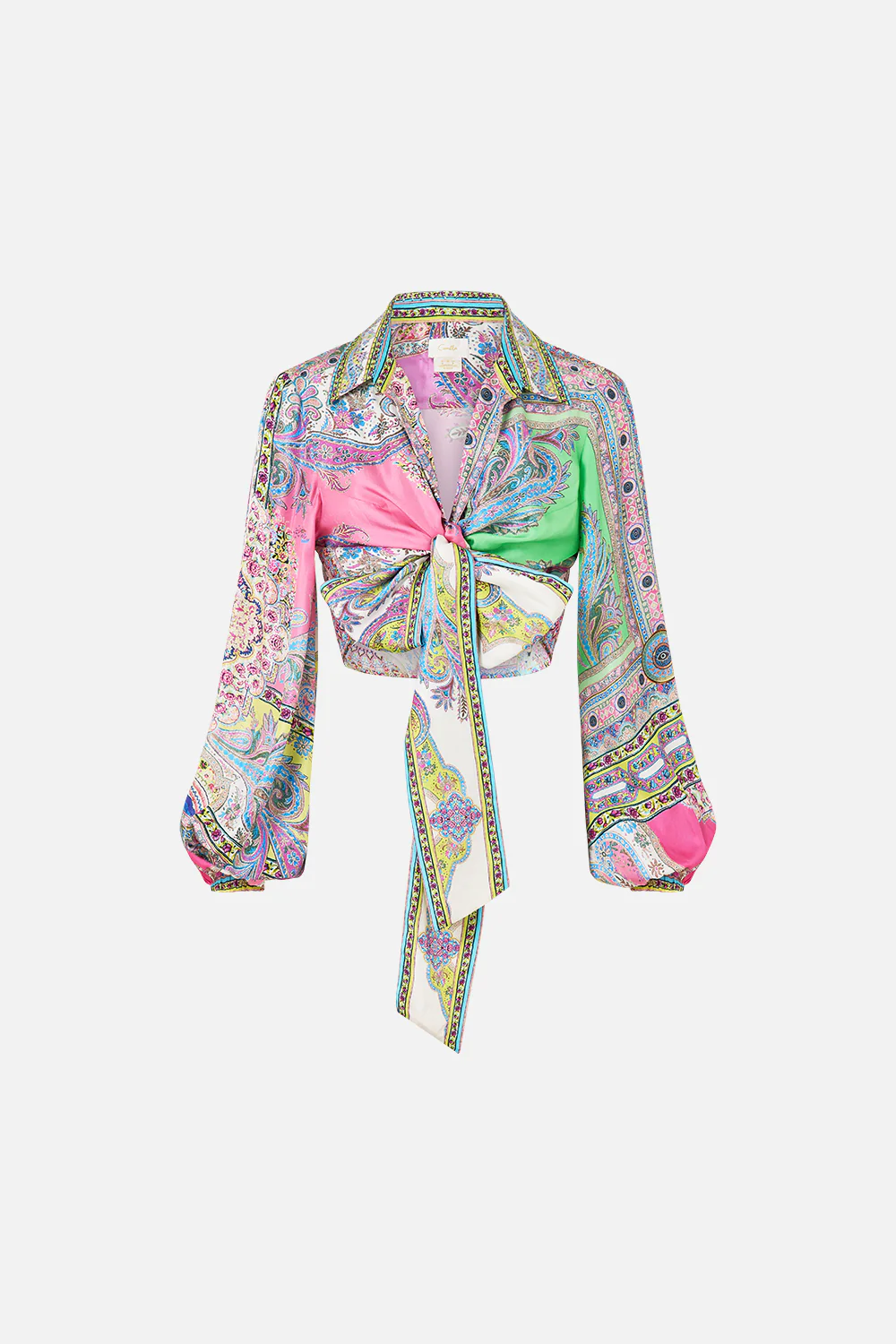 CROPPED WRAP SHIRT MAGIC CARPET RIDE - Image 3