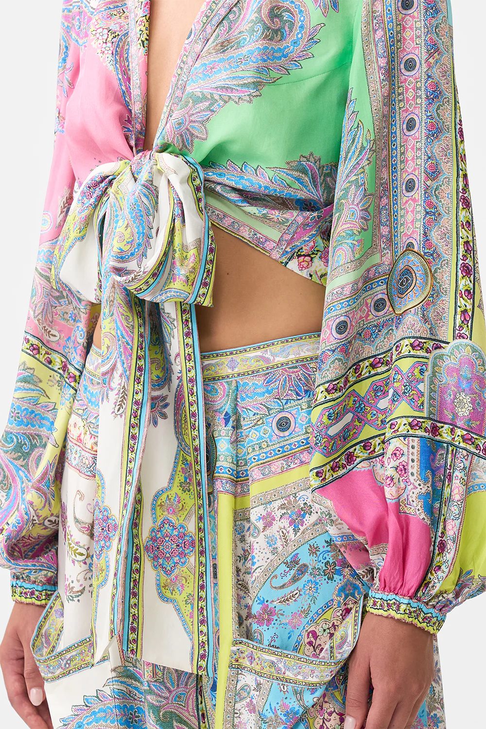 CROPPED WRAP SHIRT MAGIC CARPET RIDE - Image 5