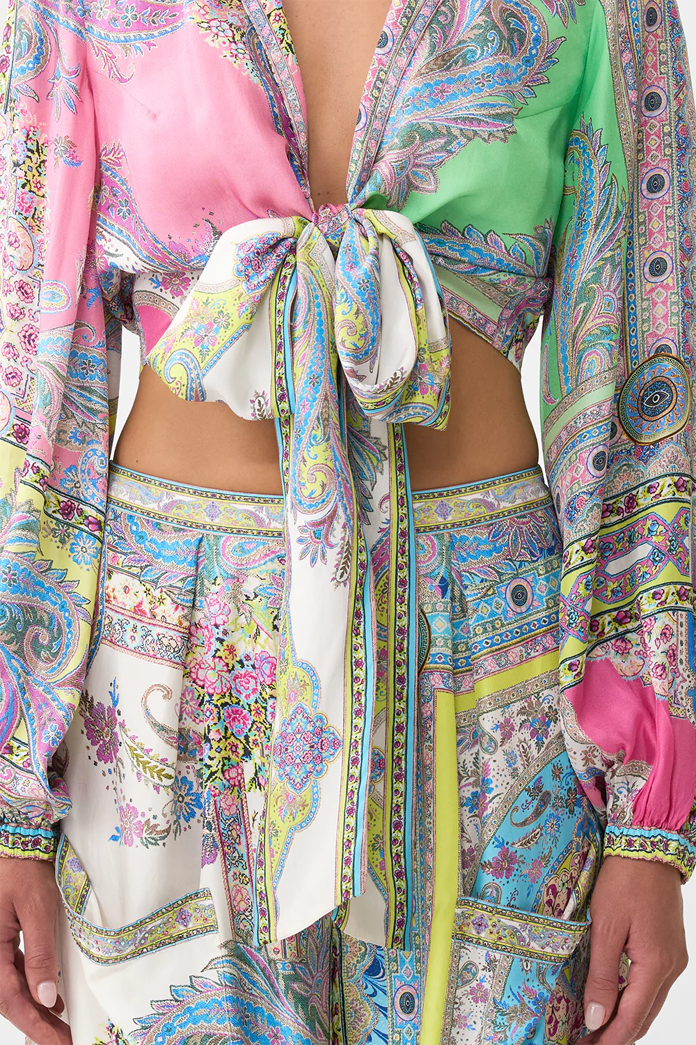 CROPPED WRAP SHIRT MAGIC CARPET RIDE - Image 6
