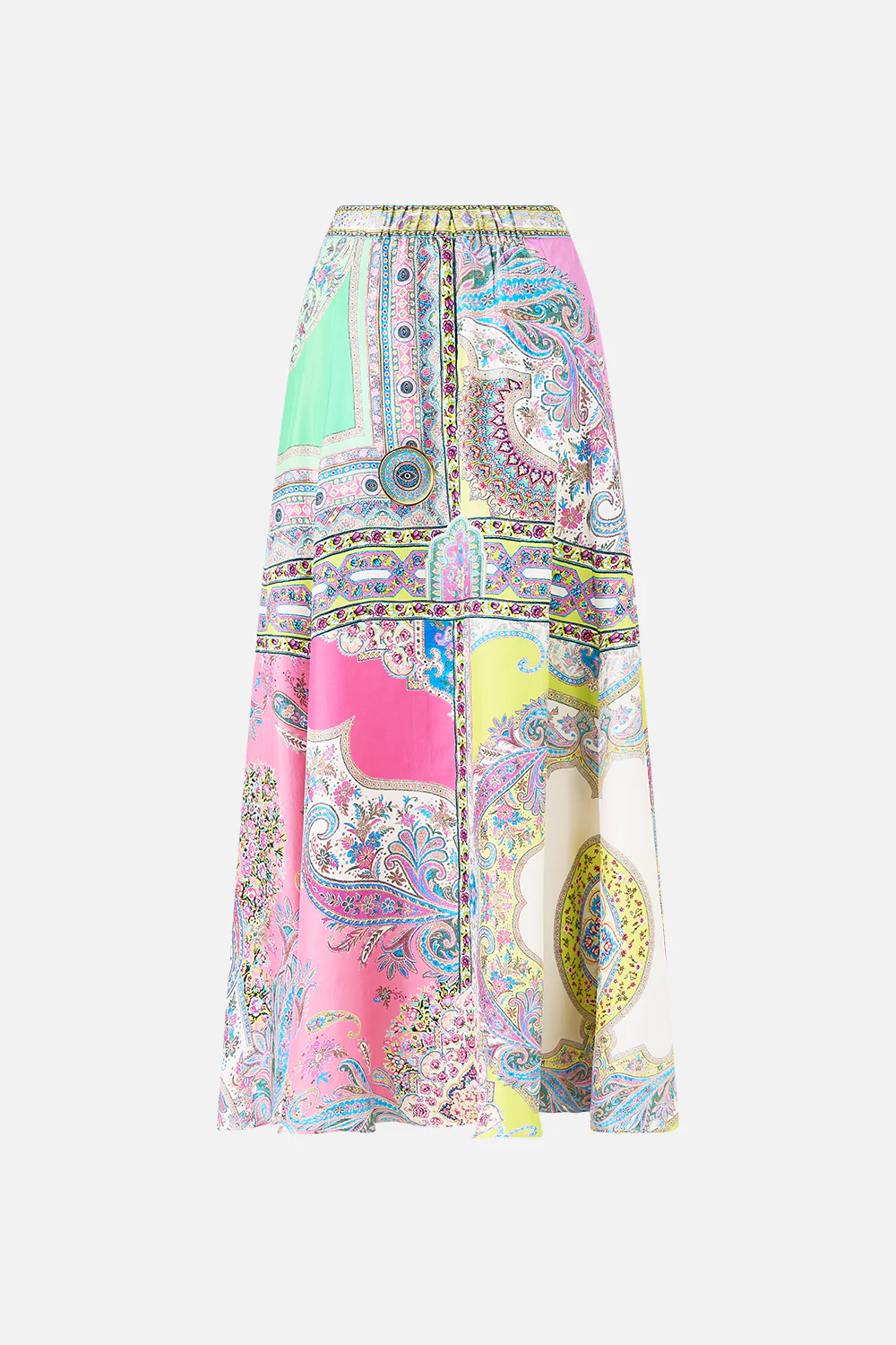 PANELLED FLARED LONG SKIRT MAGIC CARPET RIDE - Image 6