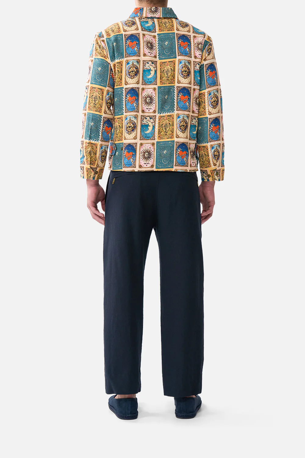 PATCHWORK CROP ZIP THROUGH JACKET HOUSE OF HOROSCOPES - Image 2