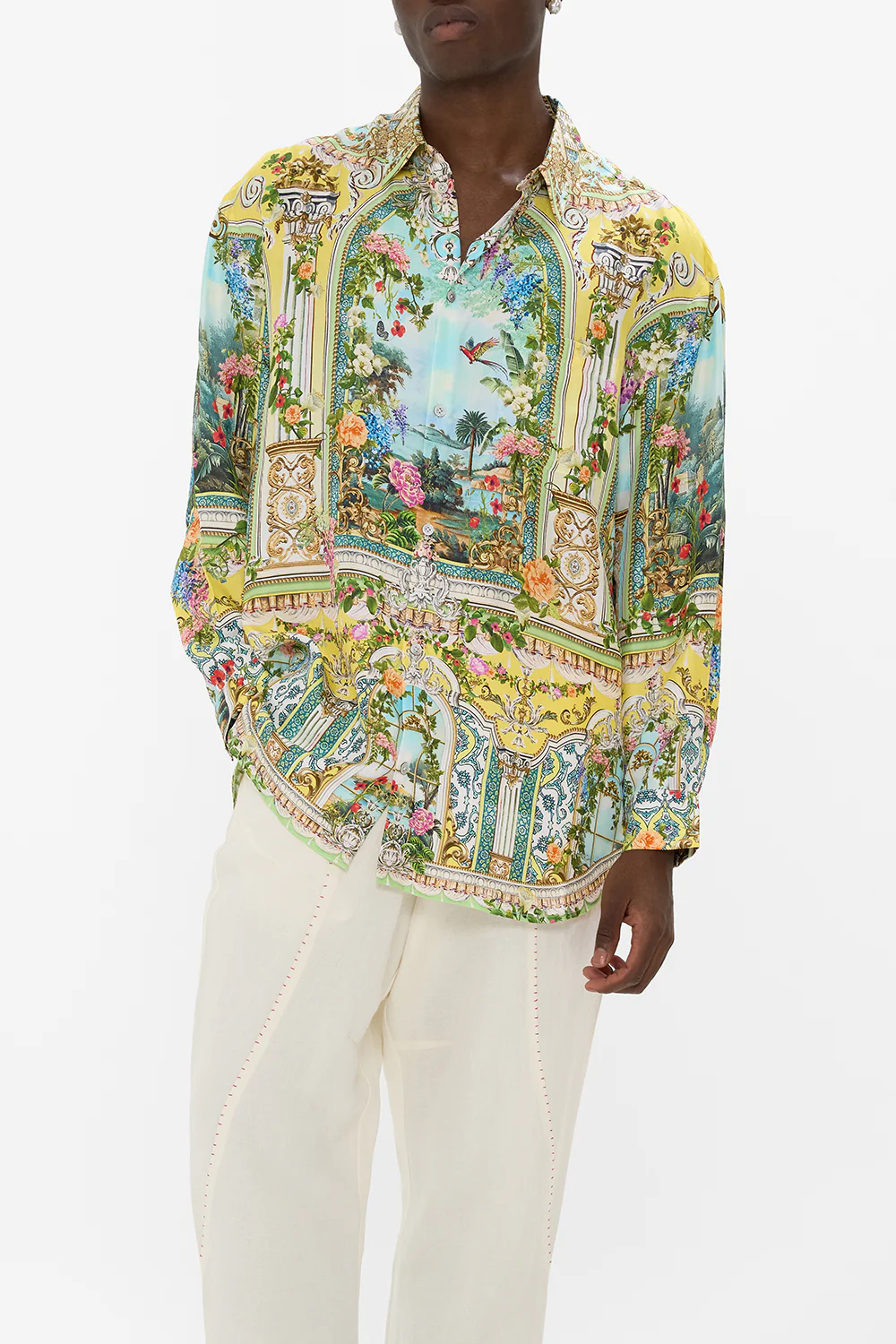 LONG SLEEVE OVERSIZED SHIRT TALES OF TOPKAPI PALACE - Image 5