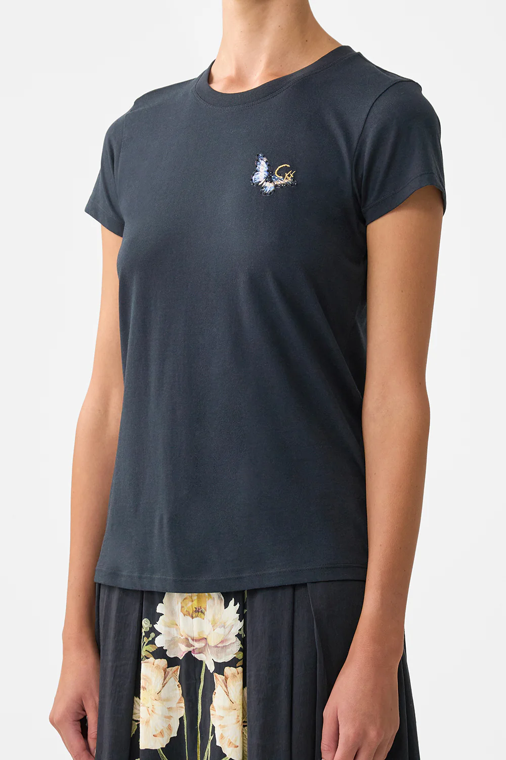 SLIM FIT ROUND NECK T-SHIRT OTTOMAN ELEGANCE - Image 5