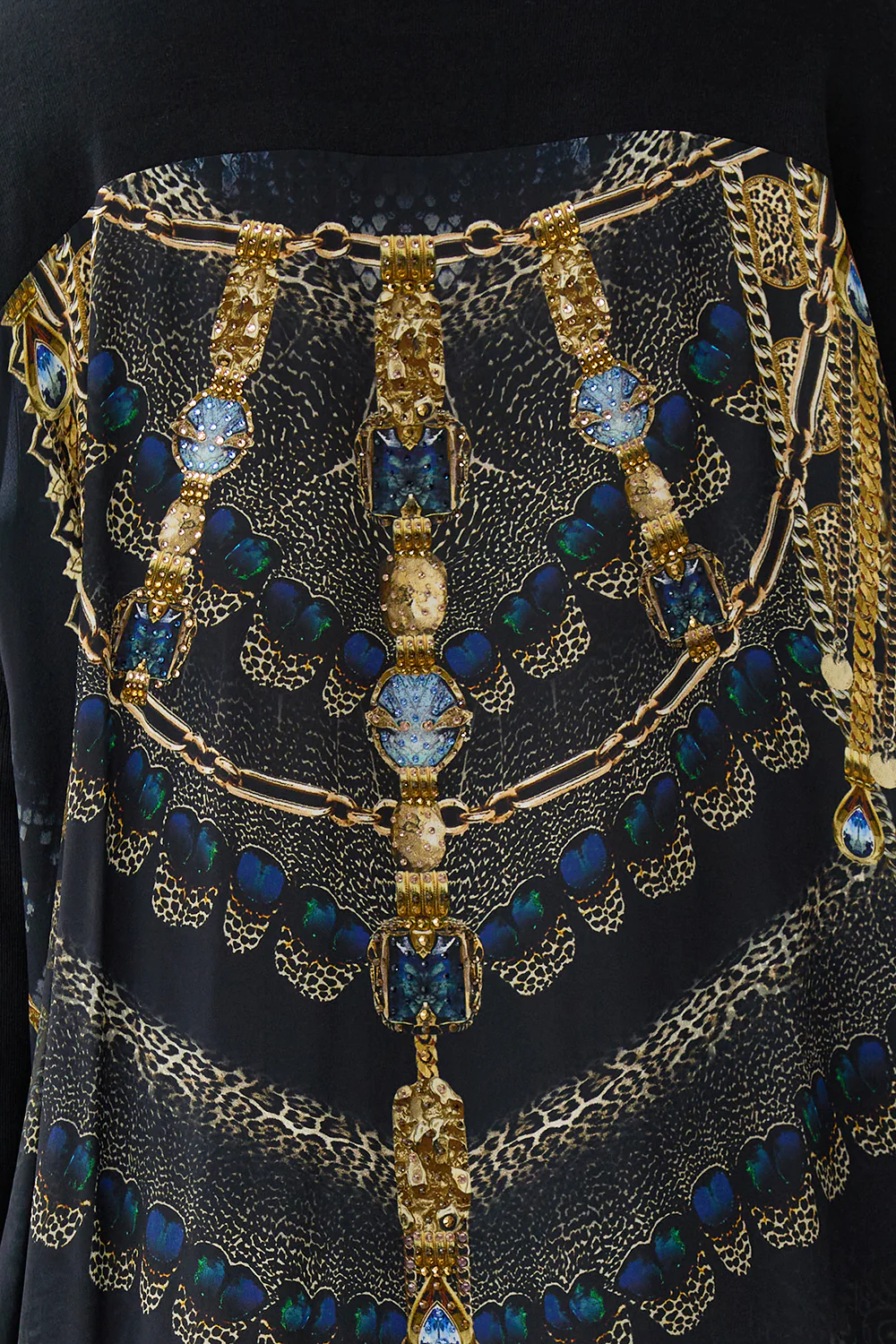 LONG SLEEVE JUMPER WITH PRINT BACK SONG OF THE SOLSTICE - Image 6