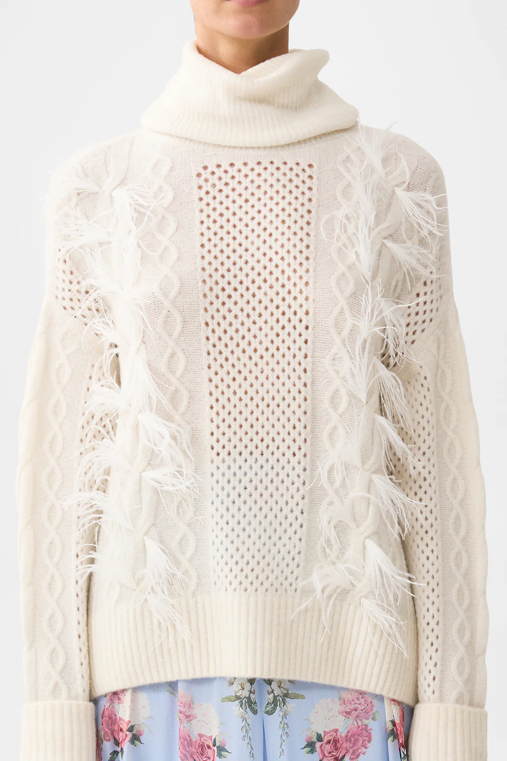 ROLL NECK JUMPER TILED IN TIME - Image 6