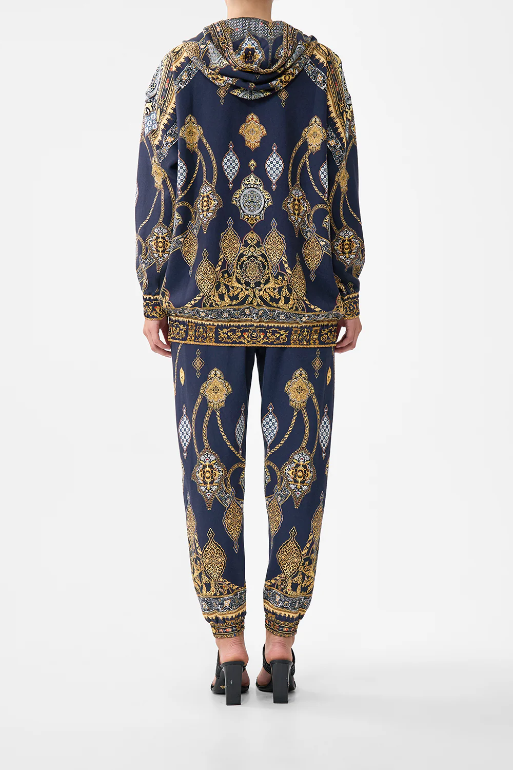 SILK BAND OVERSIZED HOODIE WITH POCKETS THE IMPERIAL GATE - Image 2