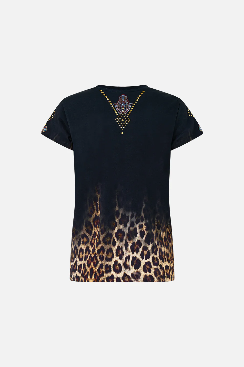 SLIM FIT ROUND NECK T-SHIRT ISTANBUL ANIMALIA - Image 6