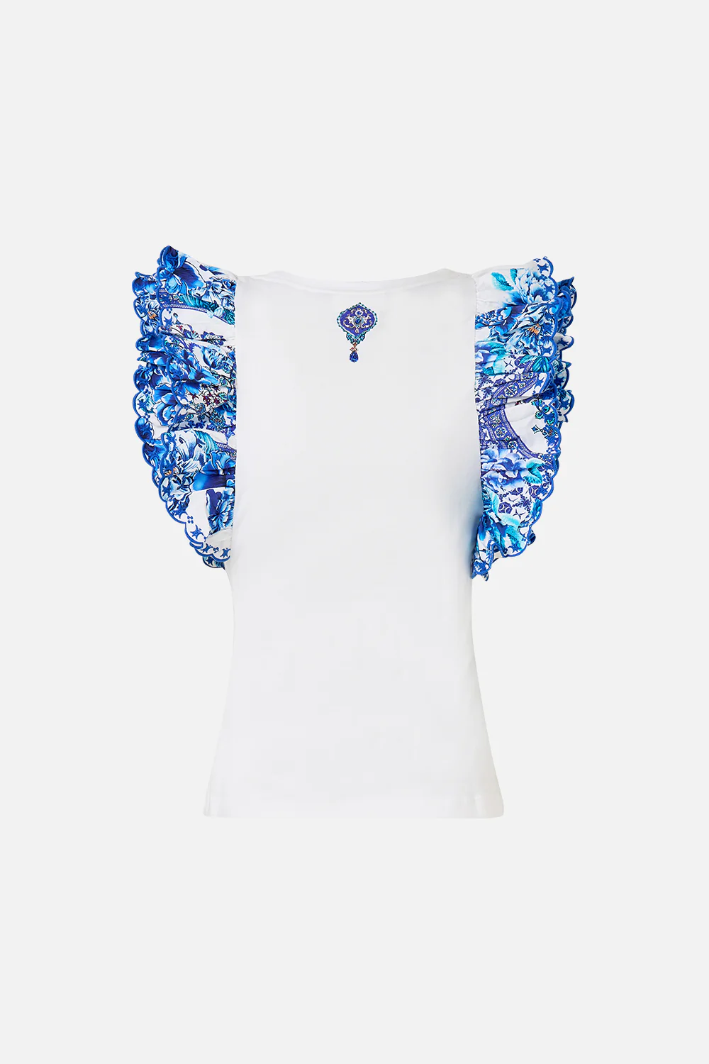 DOUBLE FRILL SLEEVE TEE A CERAMIC GARDEN - Image 6