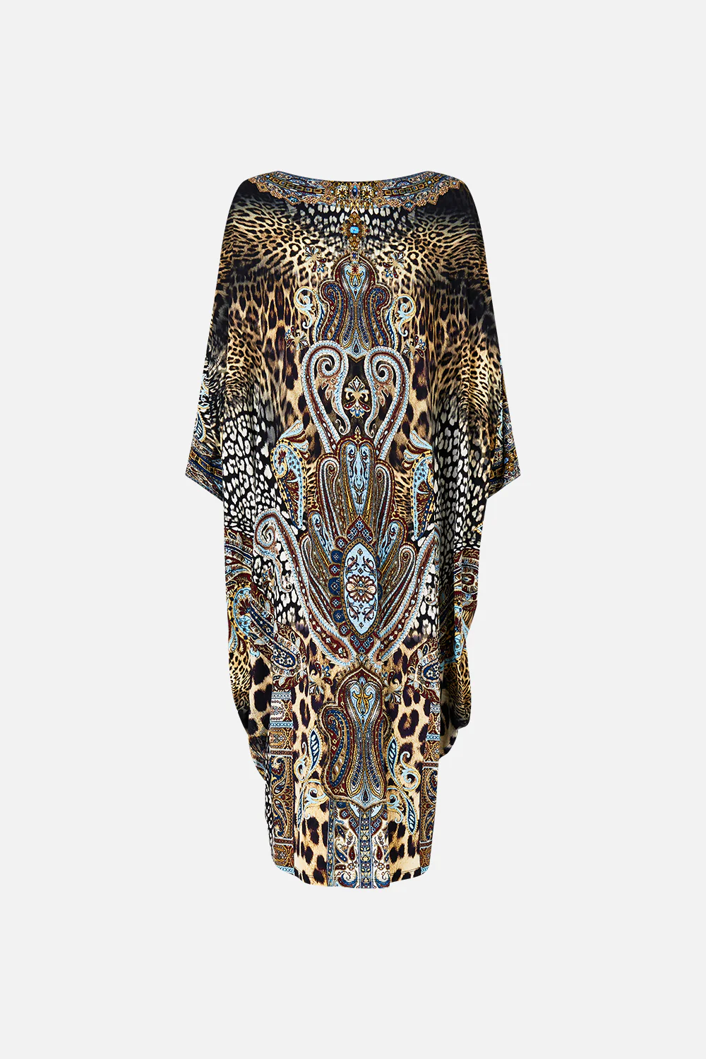 JERSEY SCOOP BACK HEM DRESS ISTANBUL ANIMALIA - Image 6