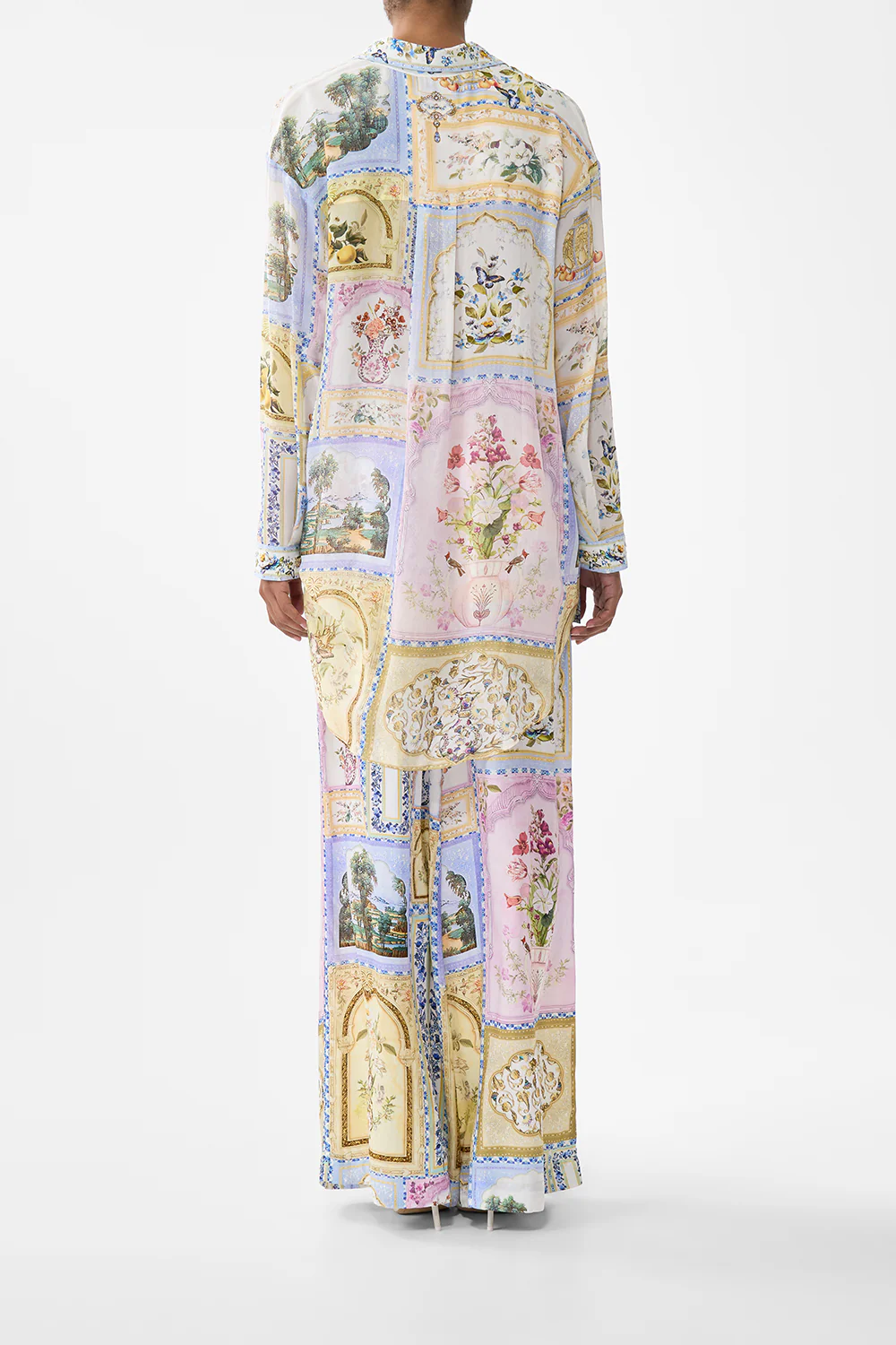 WIDE LEG WAISTED PANT BOTANICAL BALLADS - Image 2