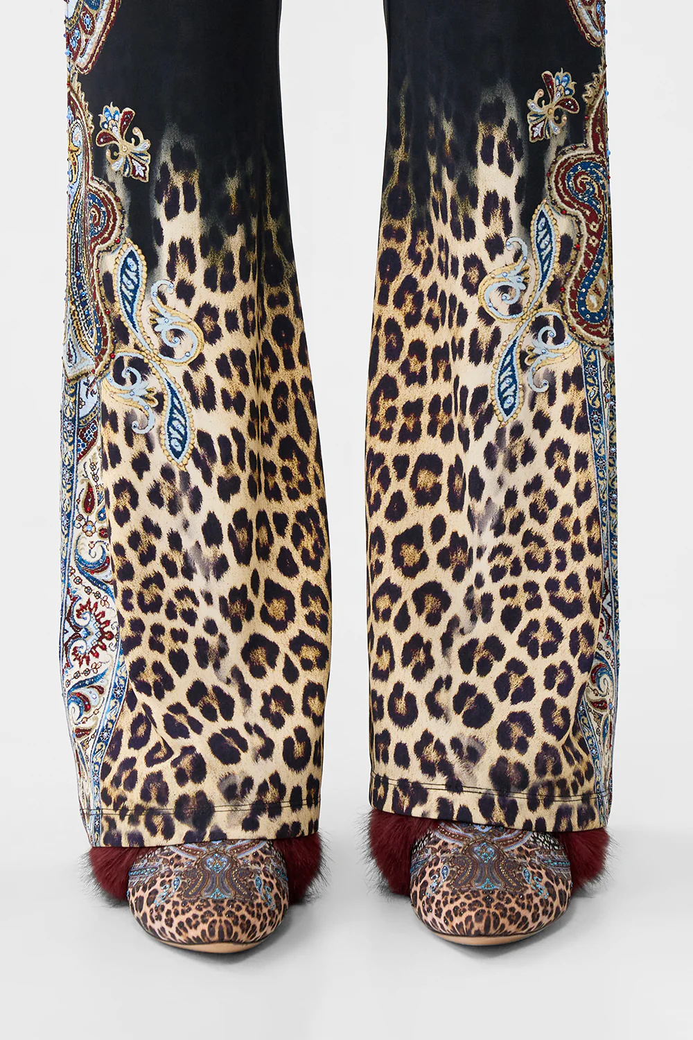 JERSEY FLARE PANT ISTANBUL ANIMALIA - Image 6