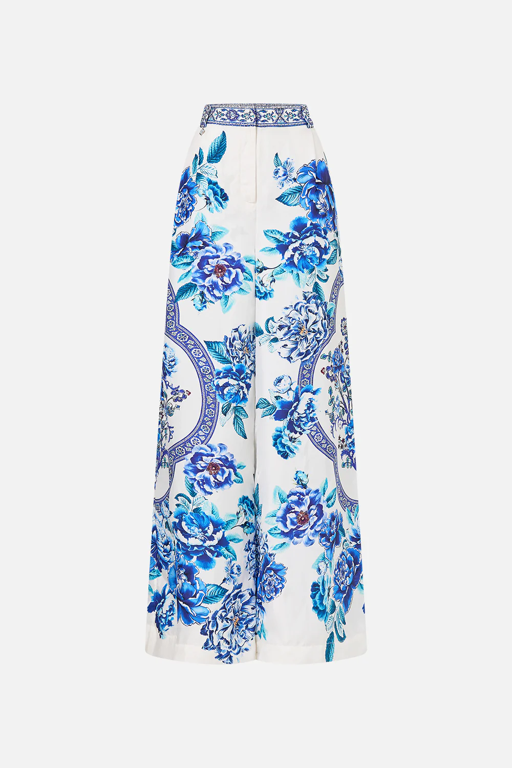 WIDE LEG WAISTED PANT A CERAMIC GARDEN - Image 3