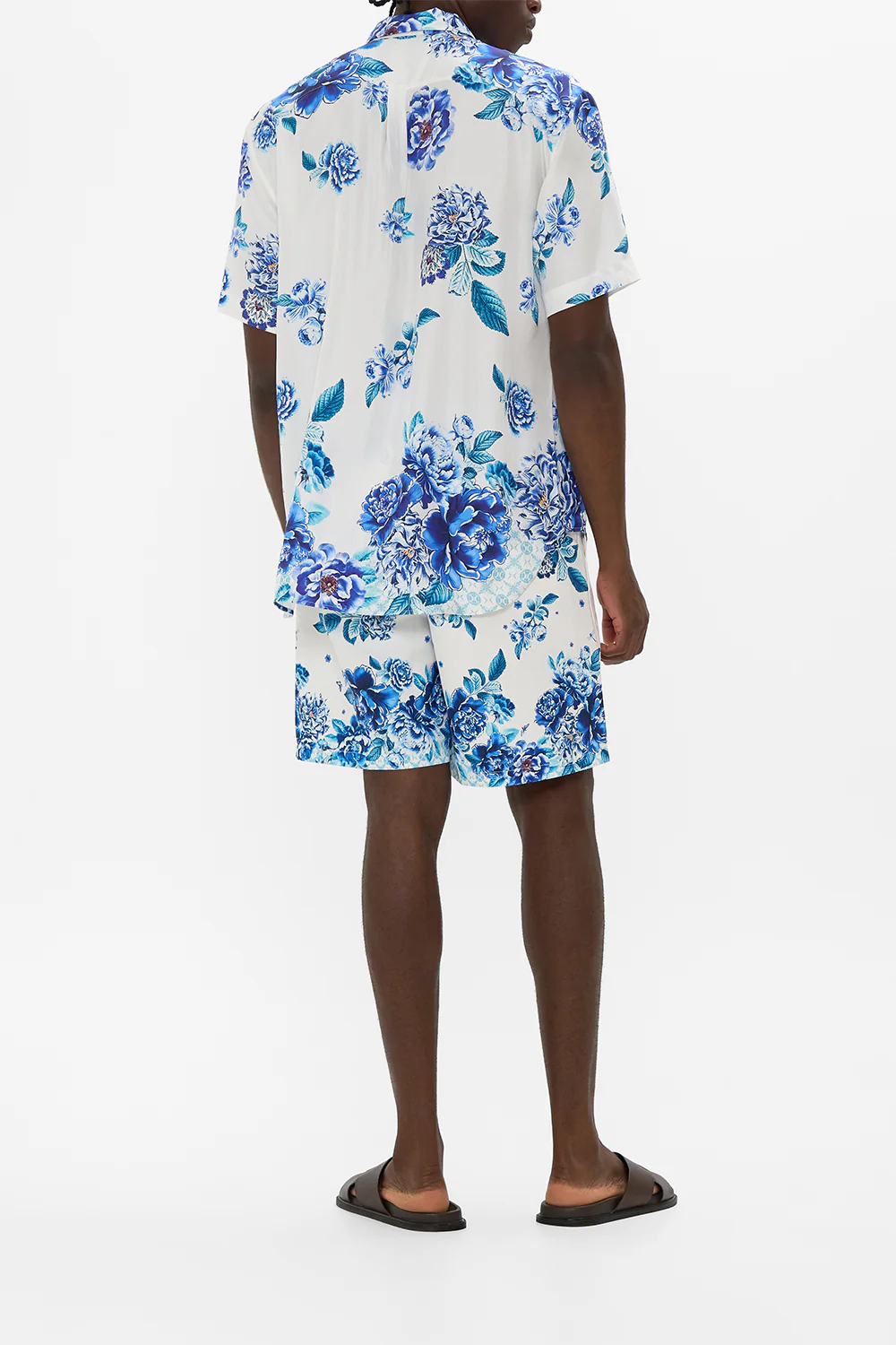 SHORT SLEEVE OVERSIZED SHIRT A CERAMIC GARDEN - Image 2