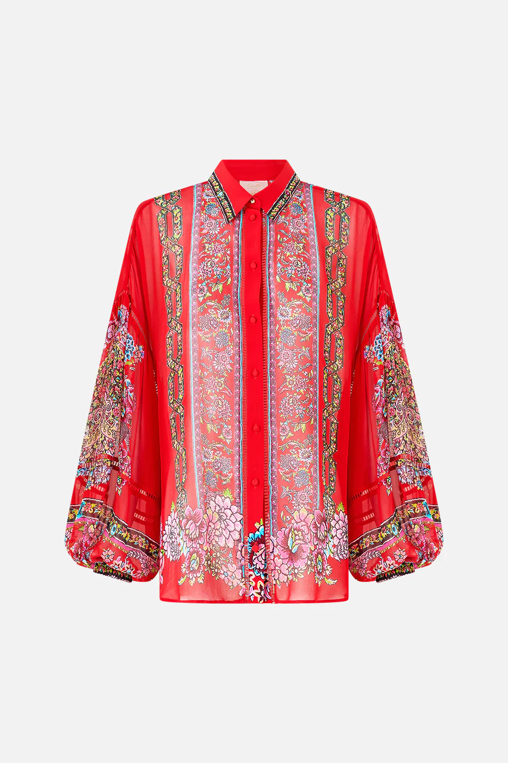 BALLOON SLEEVE BLOUSE ARTISANS OF ANATOLIA - Image 3