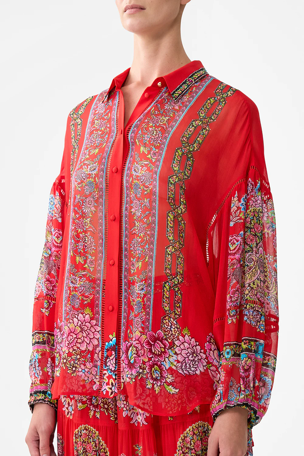 BALLOON SLEEVE BLOUSE ARTISANS OF ANATOLIA - Image 5