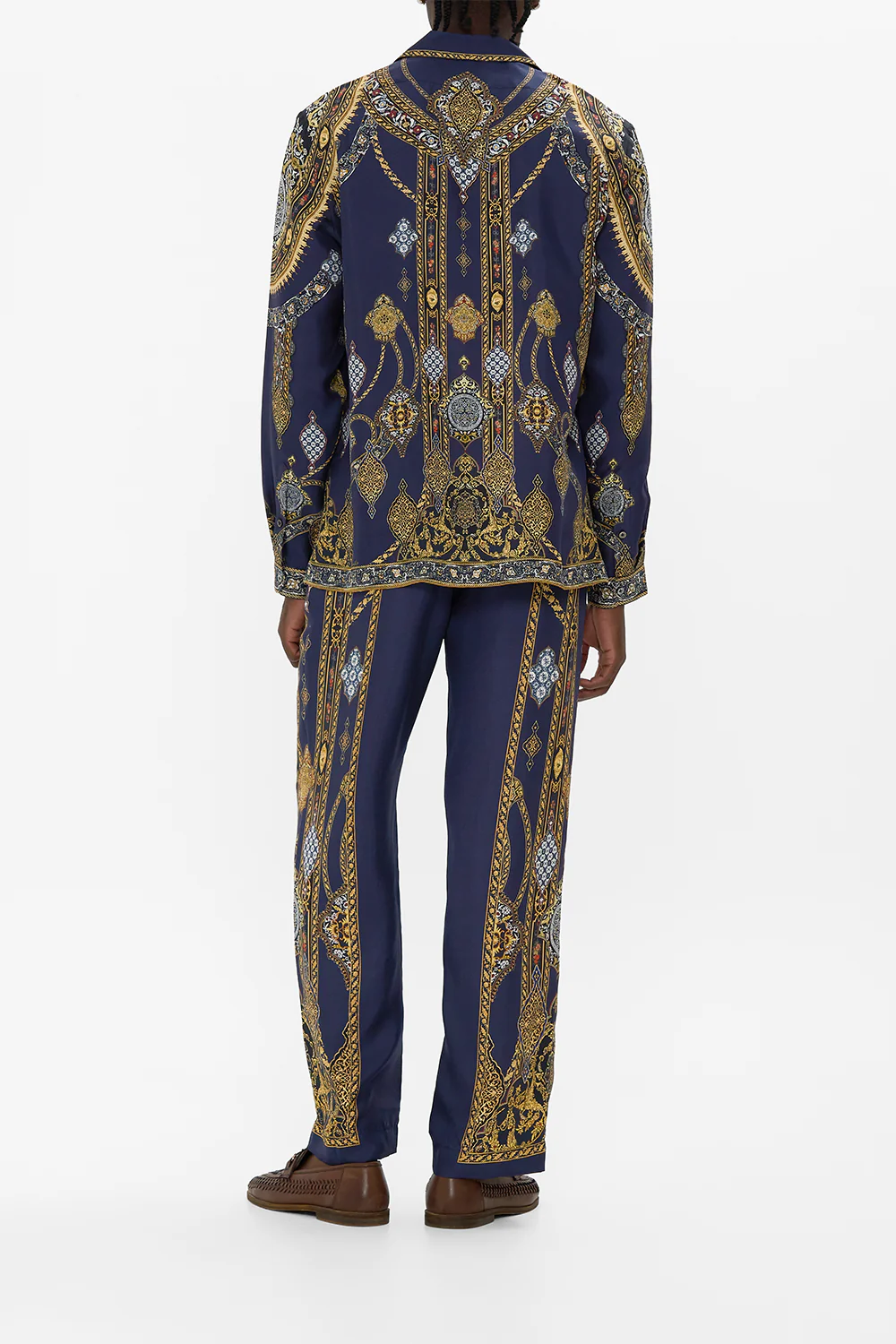 LOUNGE PANT WITH ELASTIC WAIST THE IMPERIAL GATE - Image 2