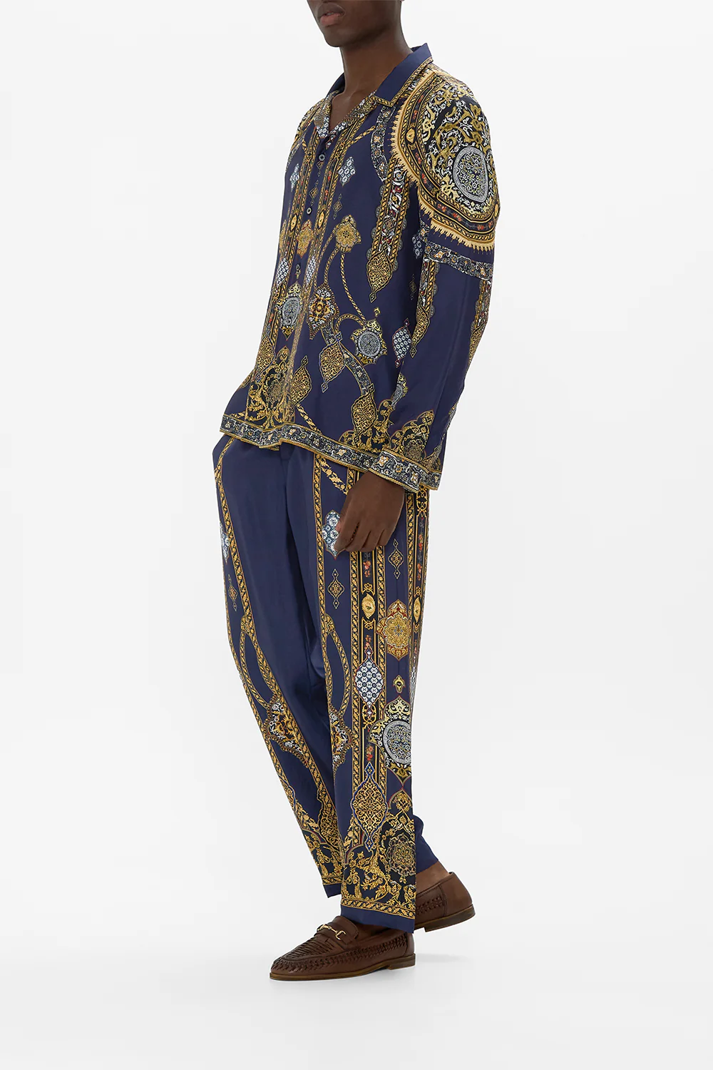 LOUNGE PANT WITH ELASTIC WAIST THE IMPERIAL GATE - Image 4