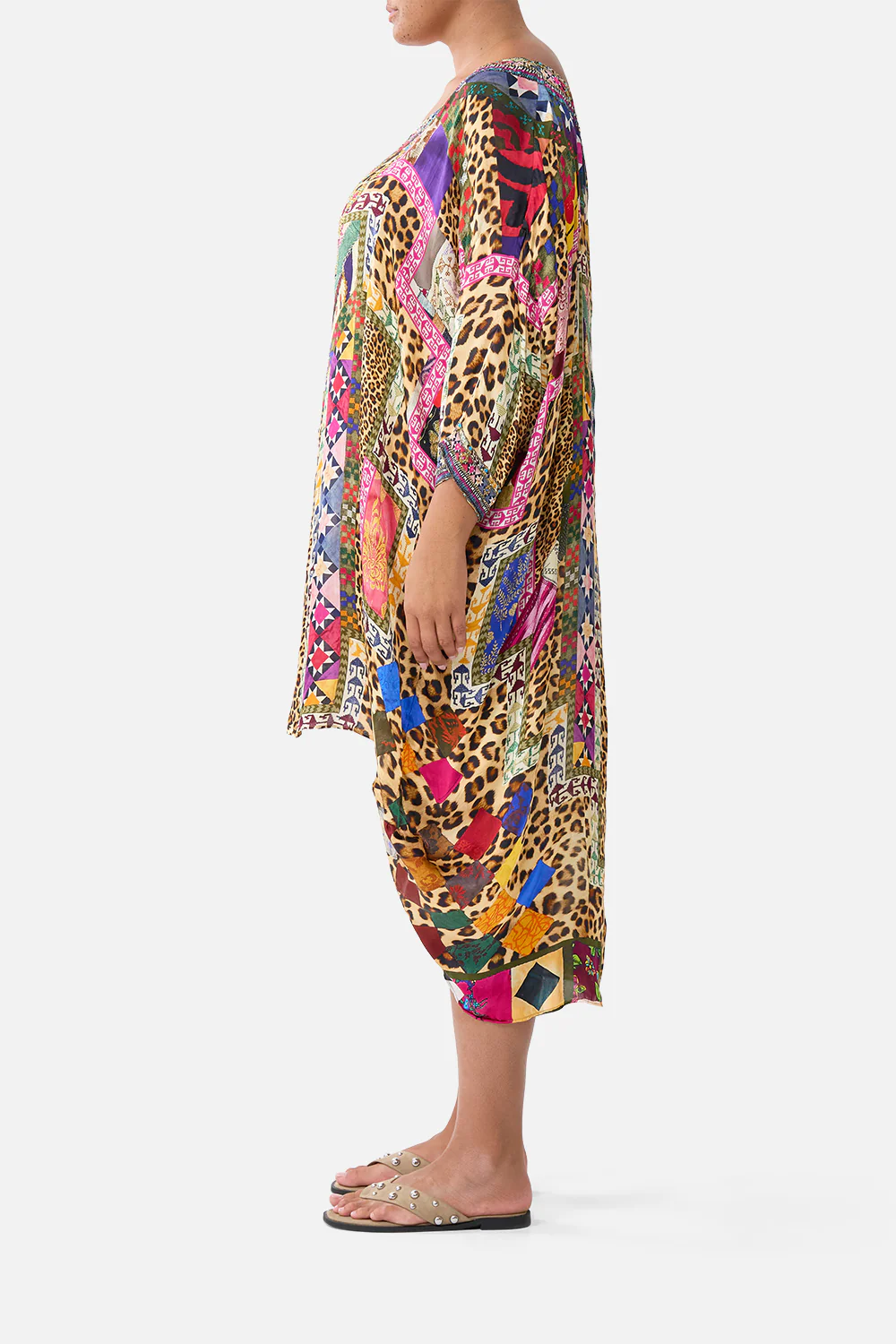 SCOOP BACK HEM DRESS EMBROIDERED EVER AFTER - Image 10