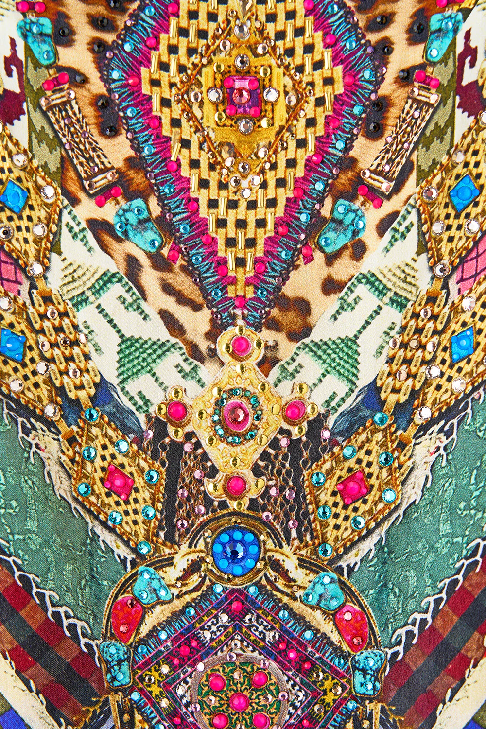 SCOOP BACK HEM DRESS EMBROIDERED EVER AFTER - Image 7
