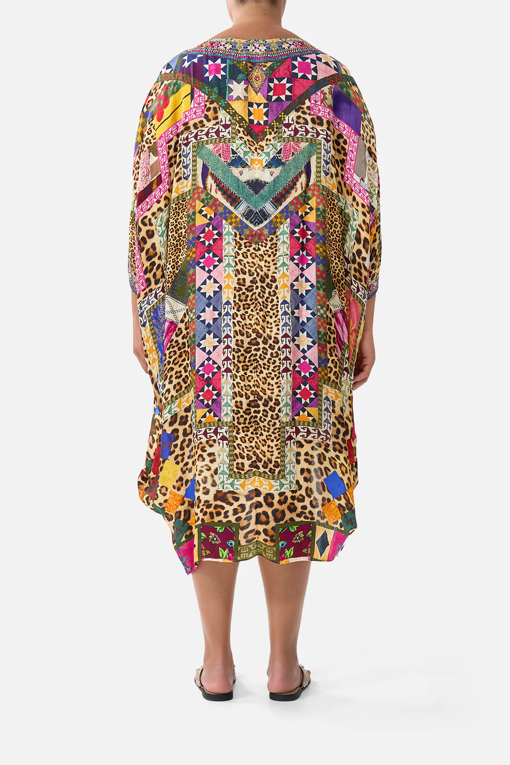 SCOOP BACK HEM DRESS EMBROIDERED EVER AFTER - Image 9