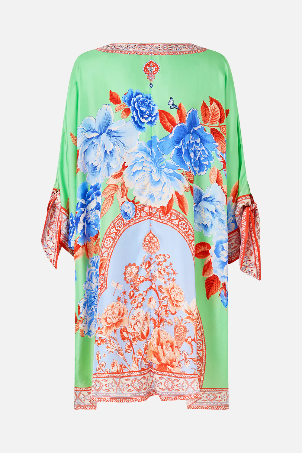 TIE SLEEVE SHORT V NECK KAFTAN TOPKAPI POP - Image 7