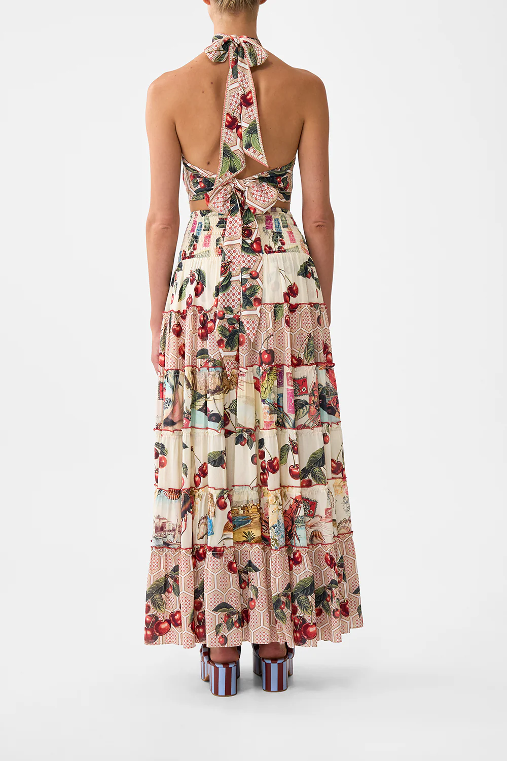 HALTER TIE BACK TOP NOTES FROM THE ROAD - Image 2