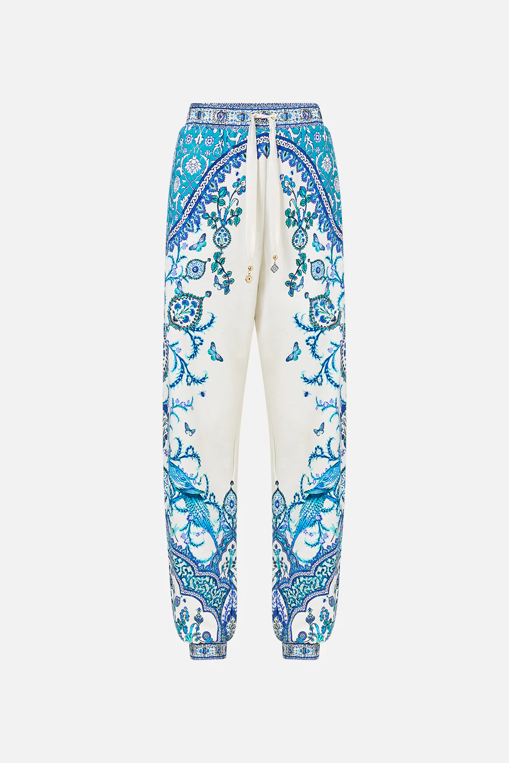 JERSEY TRACK PANT WITH SILK DETAILS ISNIK LULLABY - Image 3