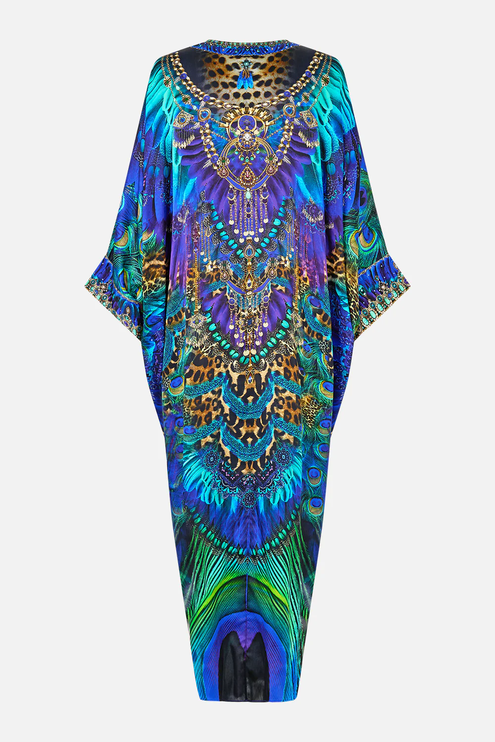 PIERCED V NECK KAFTAN COSMIC ZOOLOGY - Image 7