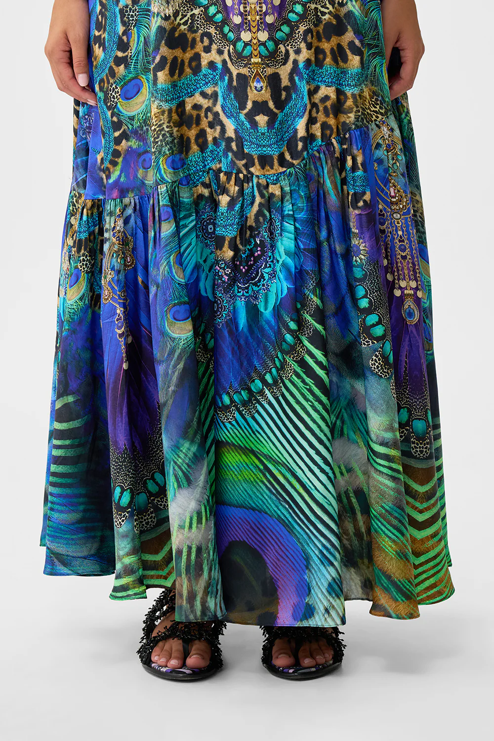 TIE ONE SHOULDER DRESS COSMIC ZOOLOGY - Image 6