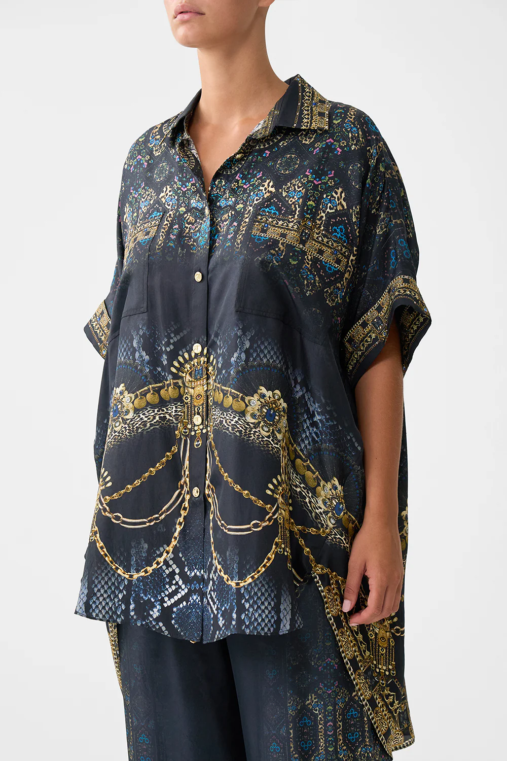 OVERSIZED POCKET TUNIC SONG OF THE SOLSTICE - Image 5