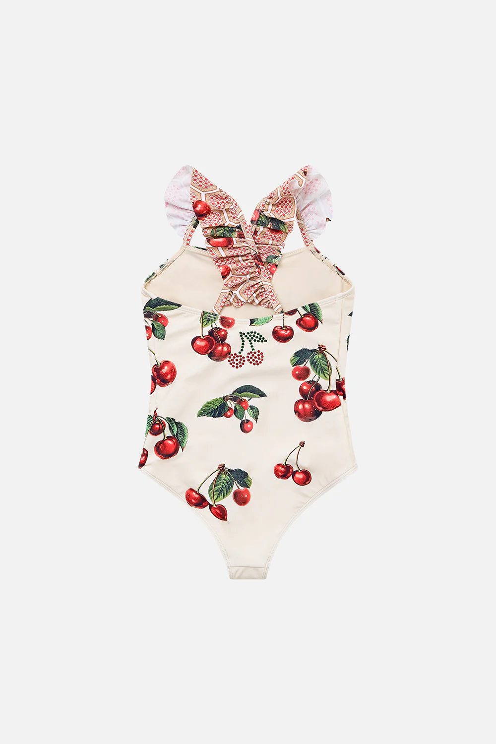 KIDS STRAIGHT NECK ONE PIECE WITH FRILL STRAPS NOTES FROM THE ROAD - Image 2